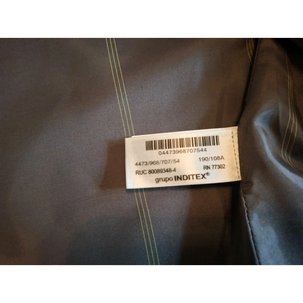 Willy Chavarria x Zara Oversized Blazer Taupe Brown Men Sz US 44 /BR 54 New 2023
